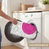 Smiley - Roze - Stippen Badmat klein -USP_WasbaarNL
