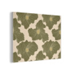 Modern - Abstract - Groen PET vilt klein 837 -3d