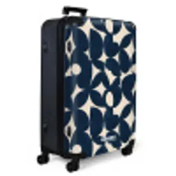 Modern - Geometrisch - Blauw NBS - Large koffer - Volwassenen Unisex groot -product1