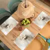Bloem - Beige - Verf - Schaduw Placemat vinyl groot -zzsfeer5_Kitchenyeah-website