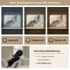 Marmer - Goud - Groen - Luxe Light Box met batterij (Wandlamp) middel -USP_lichtkleurNL