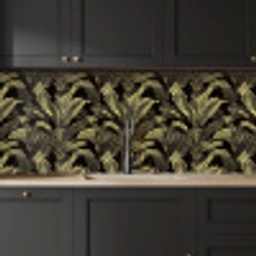 Botanisch - Bladeren - Groen keuken achterwand 2 middel 871 -sfeer1