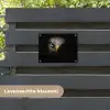 Indringende blik van een arend tuinposter los doek klein -sfeer3