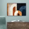 Abstract - Vormen - Donkerblauw canvas 2cm klein -sfeer4