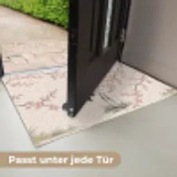 Aziatisch - Kraanvogel - Beige Deurmat klein -USP_DE