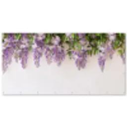 Blauwe regen - Bloemen - Paars Balkonbeschermer Duitsland klein -zz_3d