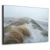 Duinen - Strand - Planten - Natuur Textielframe zwart klein -3d