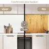 Patronen - Planken - Natuur keuken achterwand 2 middel 871 -voor-na2_NL