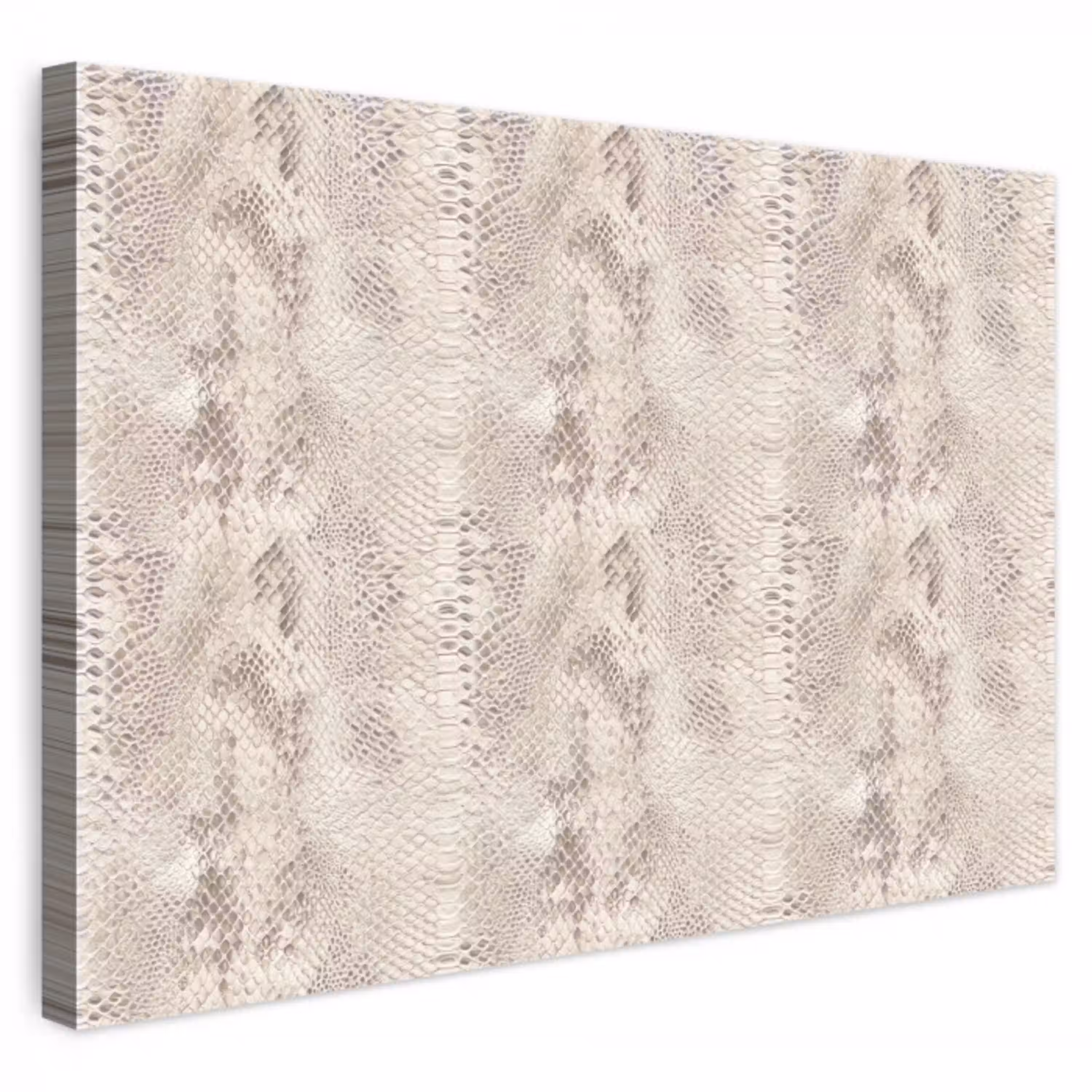 Slang - Patroon - Beige canvas 2cm klein 34 -3d