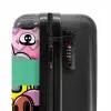 Kleurrijke Monsterparade NBS - Handbagage koffer - Kinderen Unisex middel -slot