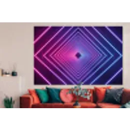 Driedimensionaal - Tunnel - Ruimte forex 5mm xxl -woonkamer