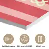 Strepen - Rood - Try again PET vilt klein -closeup_NL