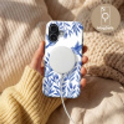 Modern - Vogels - Delfts - Blauw Toughcase MagSafe Apple iPhone 17 klein -USP_MagsafeV