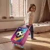 Neon - Voetbal - Kleurrijk Kinderkoffer - Roze klein -sfeer1