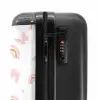 Vlinders en regenbogen NBS - Handbagage koffer - Unisex middel -slot