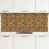Patroon - Jaren 70 - Retro - Bubbel keuken achterwand 2 middel 871 -3d
