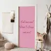 Eat me out don't stress me out - Roze - Handgeschreven deurposter klein -sfeer6