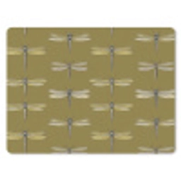 Libellen - Patroon - Groen muismat rubber klein 262 -3d