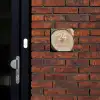 Boomschijf - Klassiek Naambord Vierkant klein -sfeer1-XS