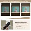 Roodborstje - Vogel - Koksmuts - Sokkel Light Box met batterij (Wandlamp) middel -USP_dimbaarNL