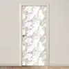 Gouden aders - Marmer - Wit deurposter klein 289 -3d_beige
