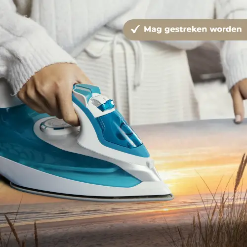 Zonsondergang - Duinen - Zee Wandkleed katoen klein -sfeer9