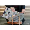 Abstract - Goud - Vormen laptophoes neopreen klein -tas