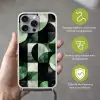 Abstract - Groen - Vormen Hoesje iPhone 16 Pro Max met koord klein -sfeer2_NL