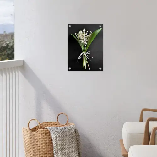 Lelietjes van dalen - Bloemen - Stilleven - Flora tuinposter los doek klein -sfeer8