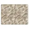 Waaierstructuren - Beige - Vezeltextuur muismat rubber klein 262 -3d