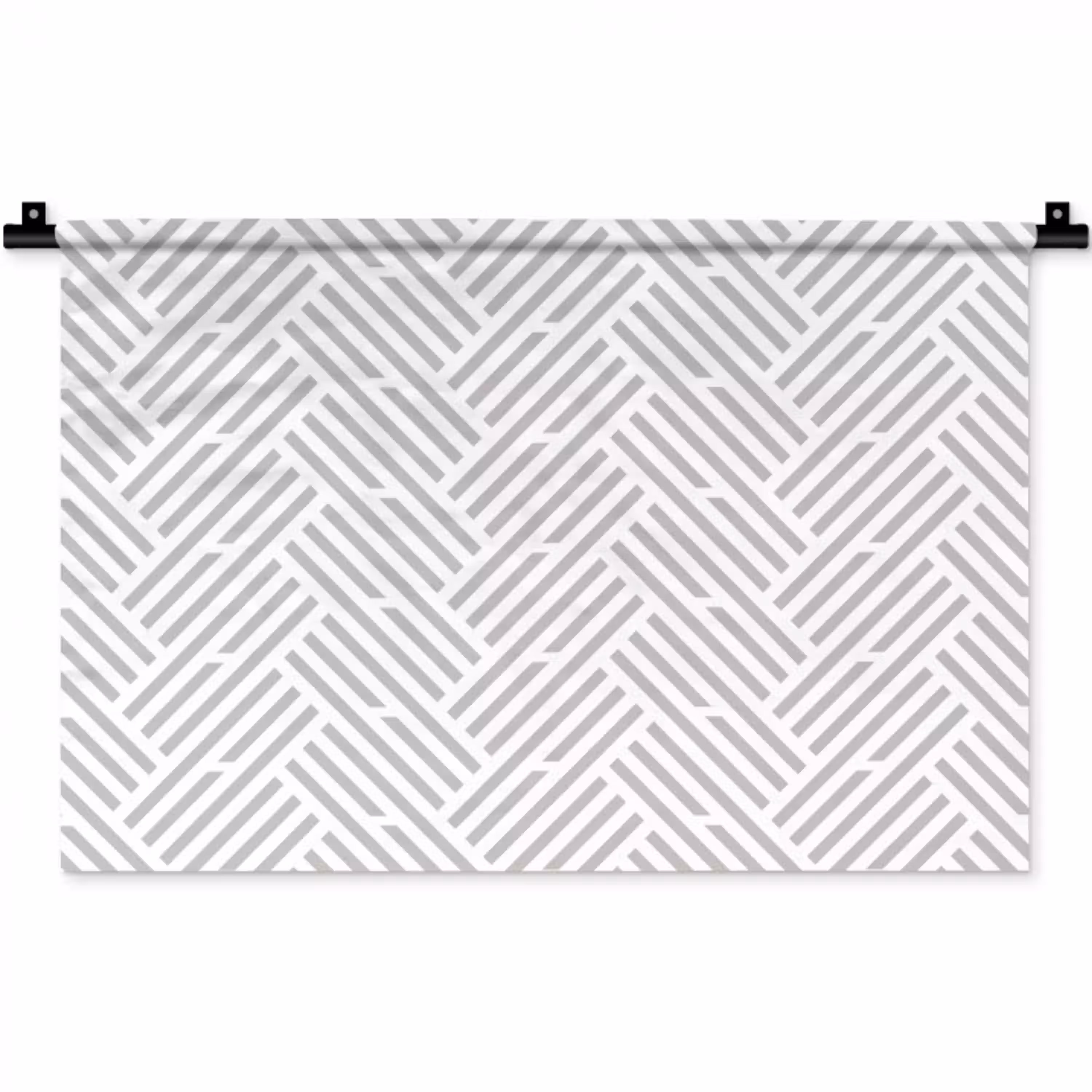 Grafisch - Patroon - Modern - Strepen Wandkleed katoen klein 269 -zz3d
