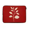 Silhouet - Bladeren - Tak laptophoes neopreen klein -3d