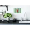 Kreeft - Strepen - Realistisch - Zomers Muursticker klein -keuken