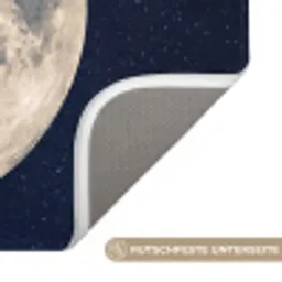 Ruimte - Maan - Kosmos Badmat klein -USP_AntislipDE