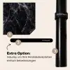 Bliksemschicht door Zwart Marmer Inductie beschermer vinyl 3mm middel -zzzzzzz-induclip_DE