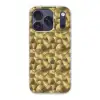 Modern - Cirkel - Goud Telefoonhoesje iPhone 17 Pro klein 878 -3d