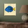 Blauw - Dory - Vis - Staartvin plexiglas 5mm klein -sfeer3