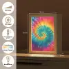 Regenboogkleuren - Tie dye - Light Box met kabel klein -USP_DE