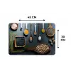 Kruiden - Lepels - Specerijen - Keuken Placemat vinyl groot -specs