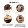 Schotse hooglander - Zon - Horizon - Koe - Dieren Inductie beschermer vinyl 3mm klein -zzzzzzz-td-werking