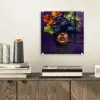 Vrouw - Paars - Druiven plexiglas 5mm klein -sfeer1