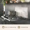 Bladeren - Beige - Botanisch - Vintage keuken achterwand spatscherm klein -usp_NL