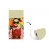 Meisje - Zonnebril - Kat - Retro fotobehang vinyl groot -3d