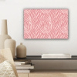 Zebra - Print - Roze canvas 2cm klein 34 -sfeer6