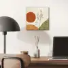 Zon - Abstract - Takken - Oranje aluminium wit klein -sfeer5