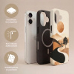 Zon - Heuvels - Boom - Abstract Toughcase MagSafe Apple iPhone 17 klein -USP_Lagen_DE