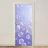 Pastel - Bubbels - Dromerig deurposter klein -3d_beige