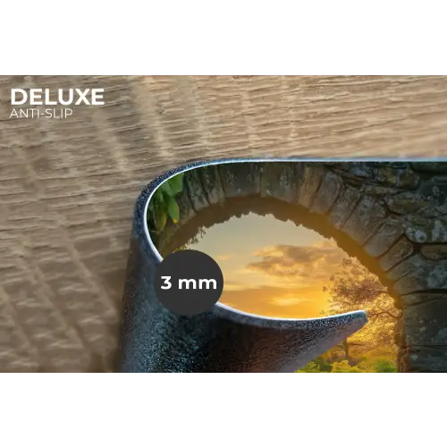 Poort - Planten - Zonsondergang Placemat vinyl groot -closeup