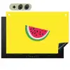 Fruit - Watermeloen - Geel Inductie beschemer met haakjes klein -3d