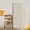 Floraal - Patroon - Kleurrijk deurposter klein 289 -sfeer4